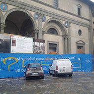Teknonova S.n.c. restauro scale Museo Innocenti Piazza Santissima Annunziata